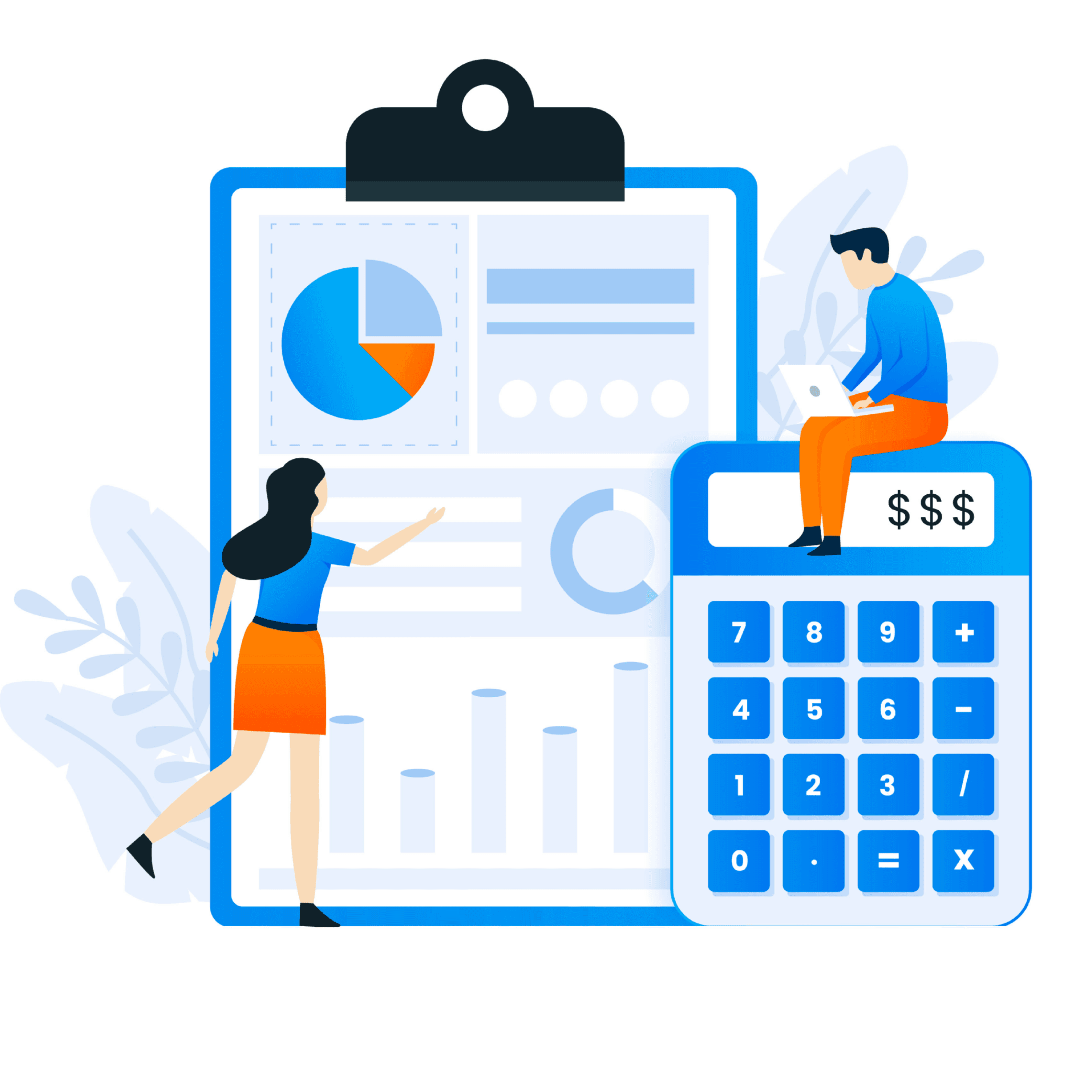 Accounts illustration